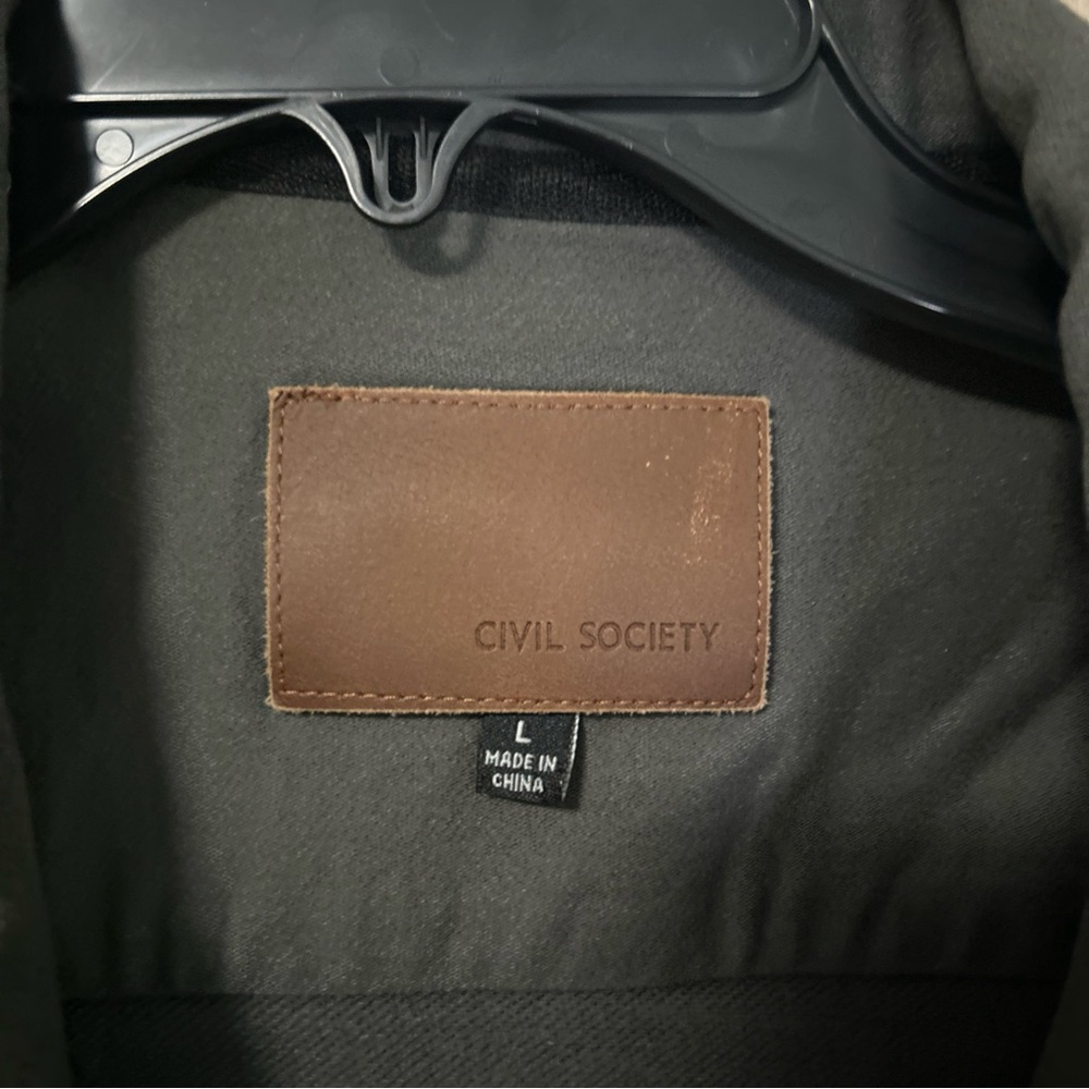 Society Gray Performance Jacket Lightweight Versa… - image 2